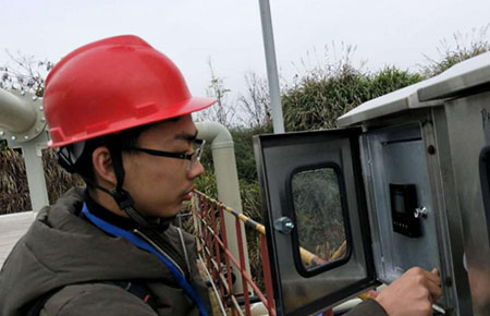 污水处理行业\联测pH、电磁服役于浙江建业化工污水处理站